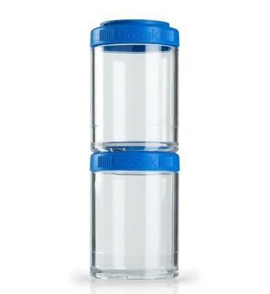 Blenderbottle таблетница GoStak (2 контейнера) 150 мл /1 шт./ - Синий