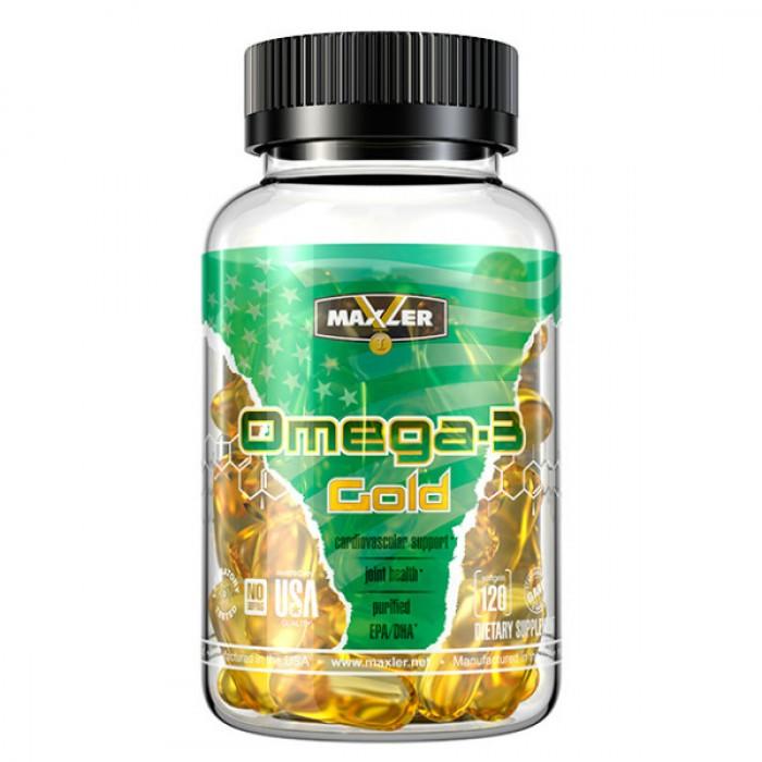 Maxler Omega 3 Gold /120 софтгелькапс./
