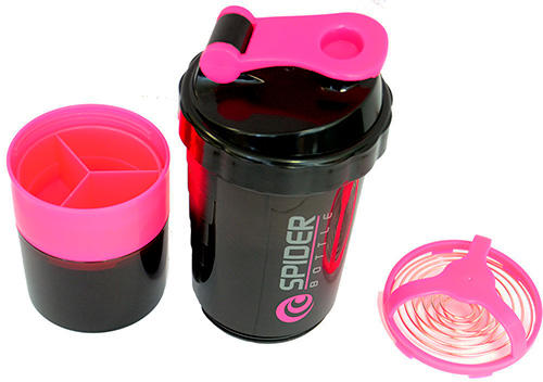Spiderbottle Mini 2Go Black Edition /500 мл./ - розовый